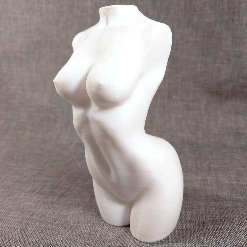 Nude Woman Female Torso Statue
