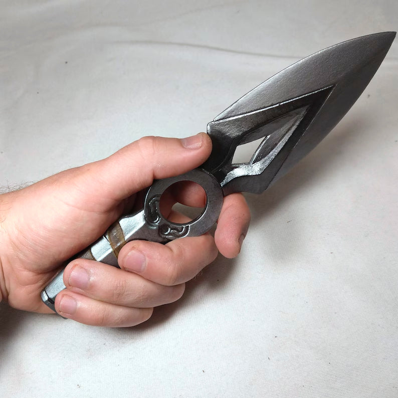 Jett Kunai Knife gamer gift props cosplay game Handmade