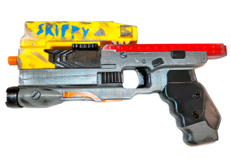 Handmade Skippy Arasaka blaster - Prop Cosplay