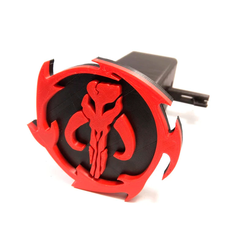 Mandalorian - Trailer Hitch Cover Handmade