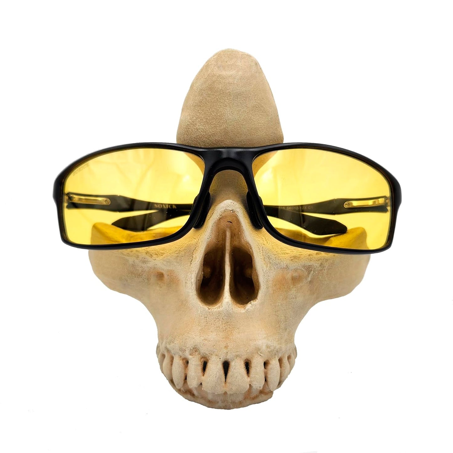 Gothic Skull Glasses Holder Handmade