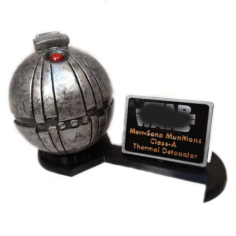 Thermal Detonator with stand Cosplay Prop Handmade