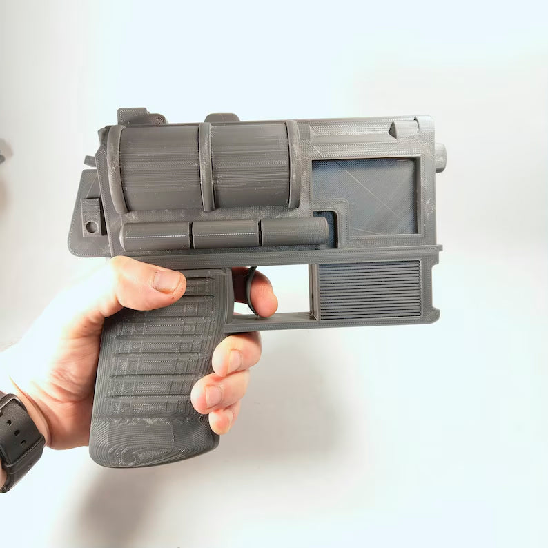 Mara Jade Snub-nosed blaster prop 3D Printed for Cosplay Games