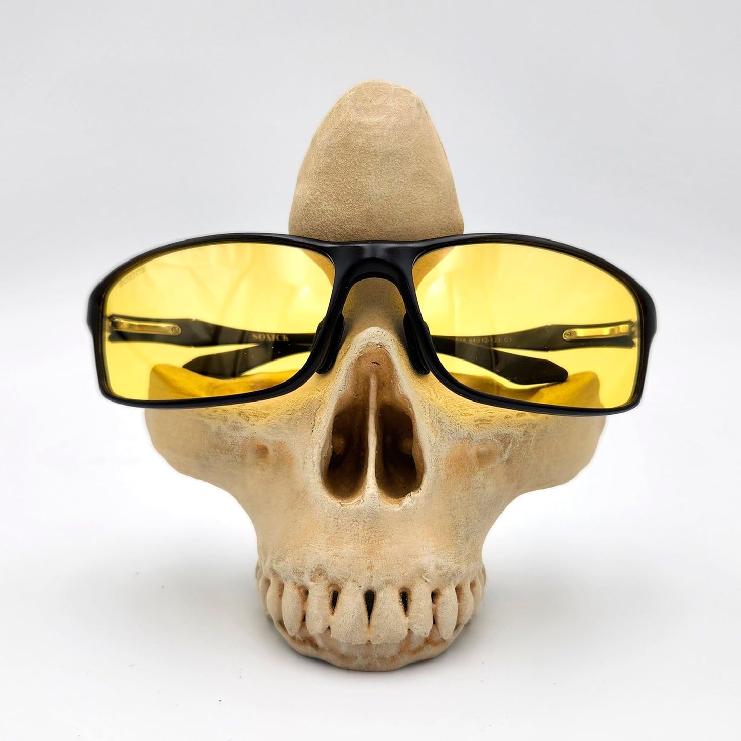 Gothic Skull Glasses Holder Handmade