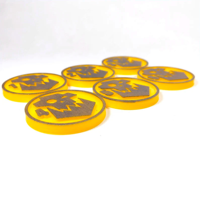 Warhammer 40k - IronzJawz Big Waaagh Orks Objective Markers