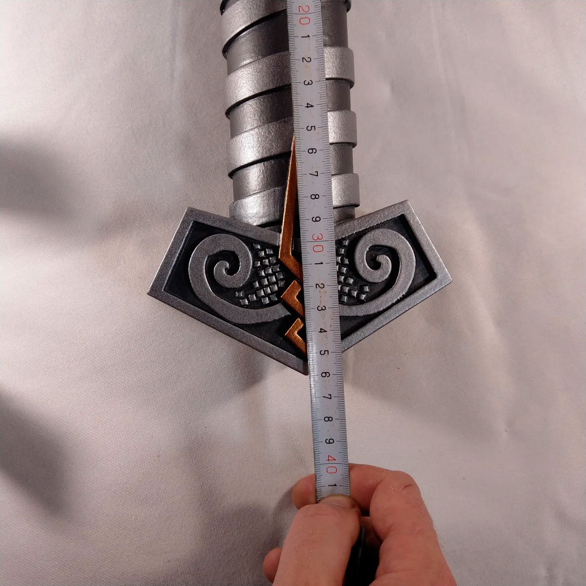 Mjolnir Viking Hammer with wall mount Handmade