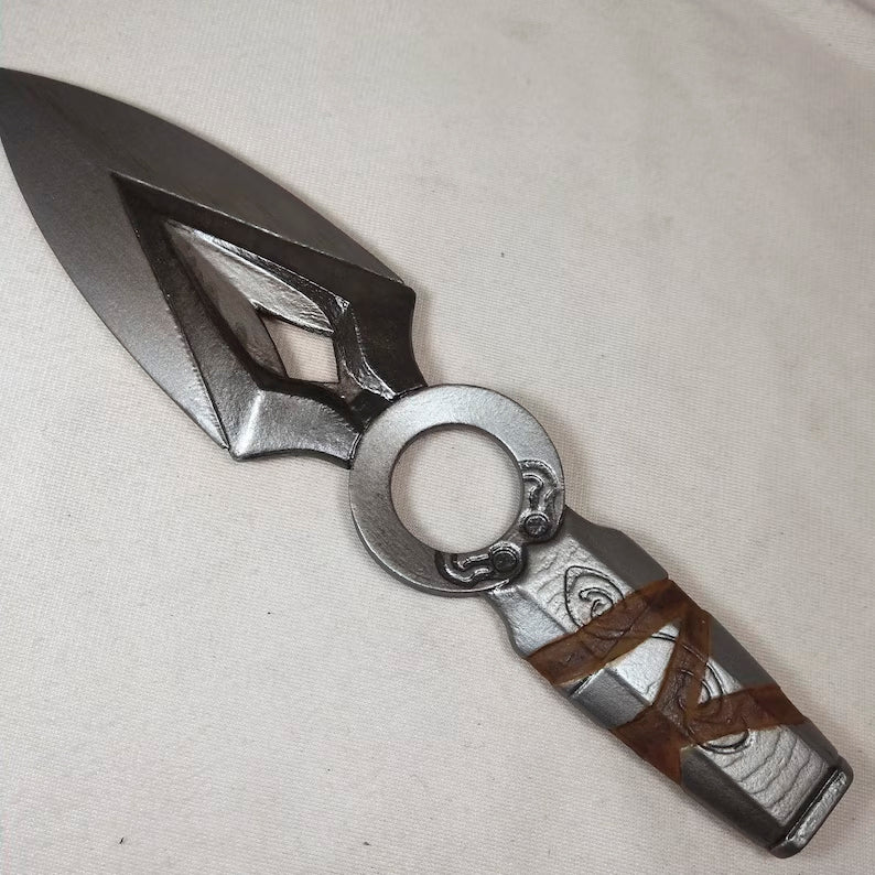 Jett Kunai Knife gamer gift props cosplay game Handmade