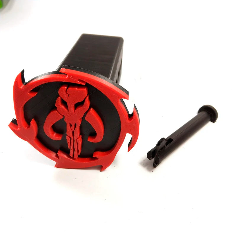 Mandalorian - Trailer Hitch Cover Handmade