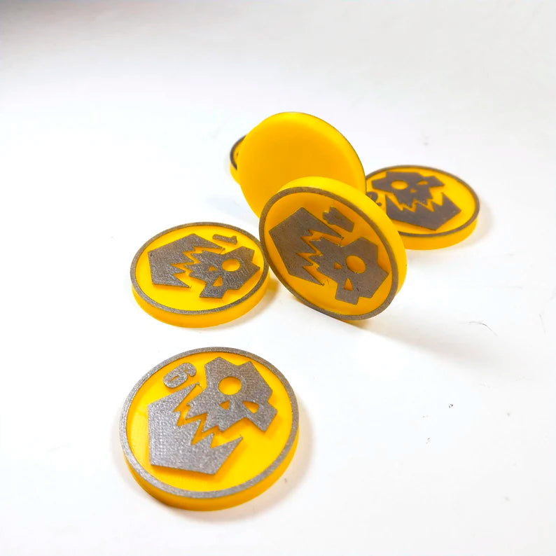 Warhammer 40k - IronzJawz Big Waaagh Orks Objective Markers