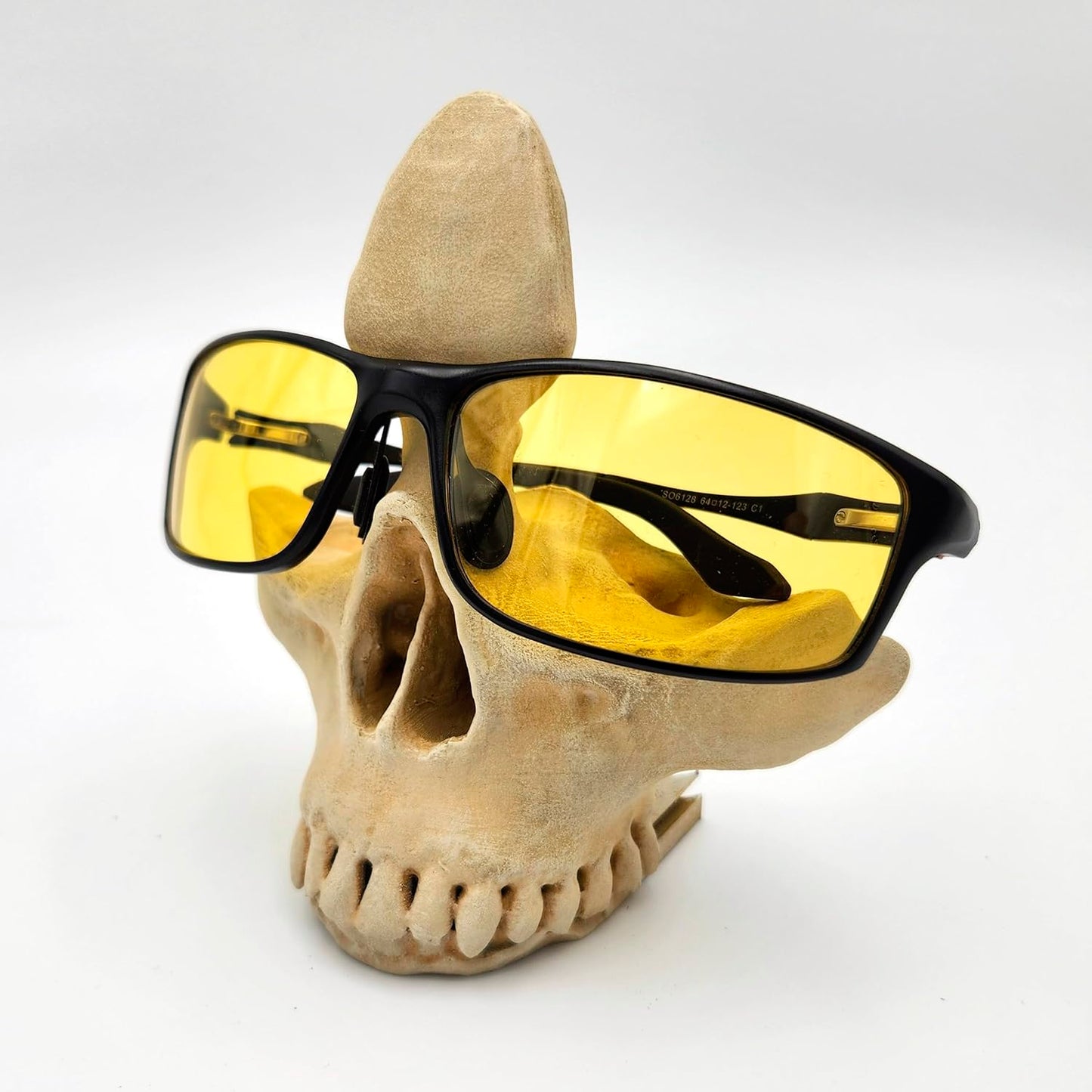 Gothic Skull Glasses Holder Handmade