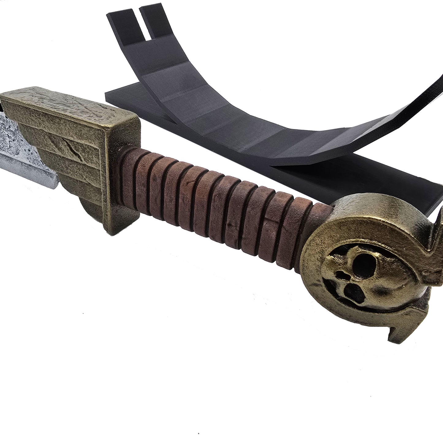 Titus Combat Knife with stand - Handmade gamer gift