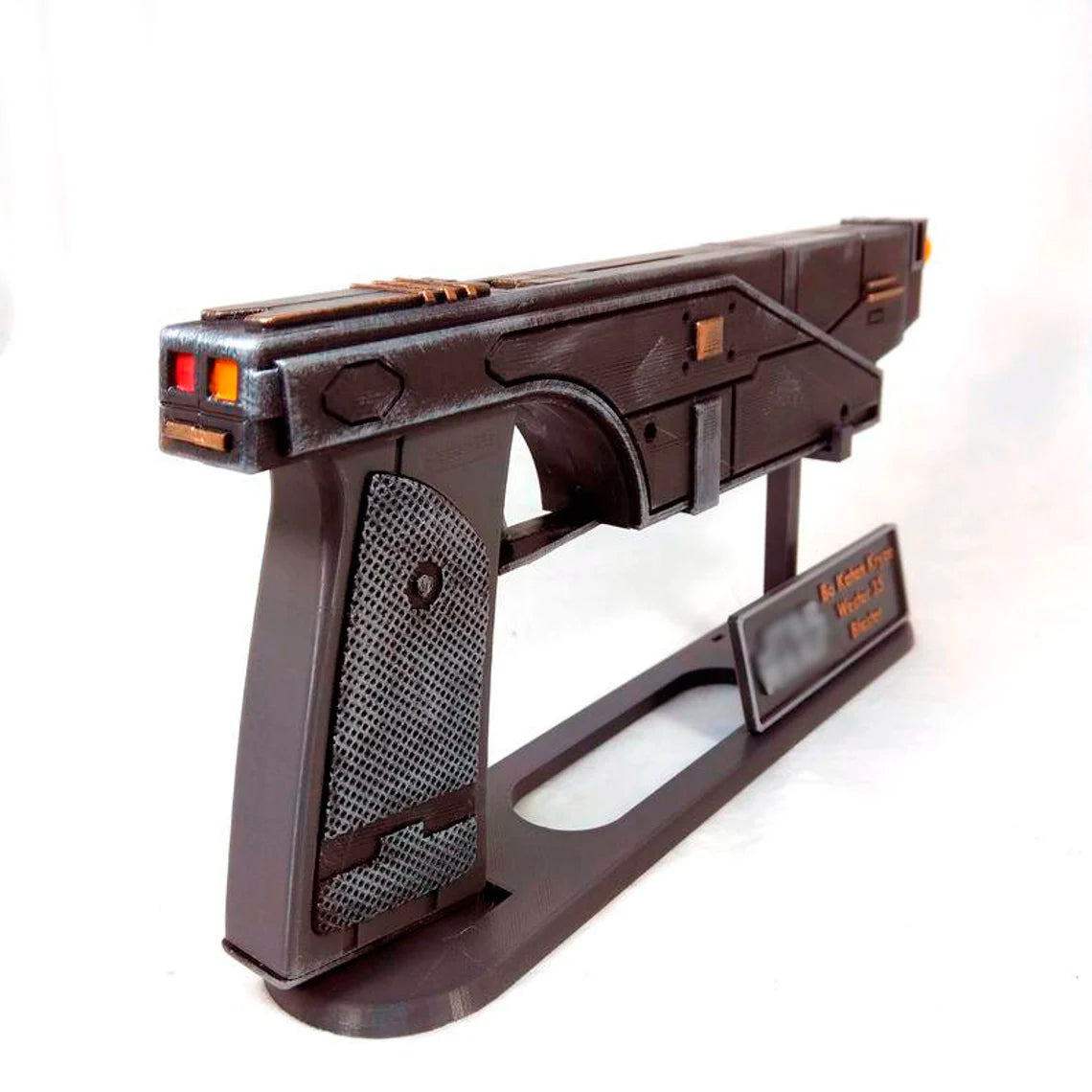 Westar 35 Bo Katan Kryze Blaster with Stand - Prop Cosplay Handmade