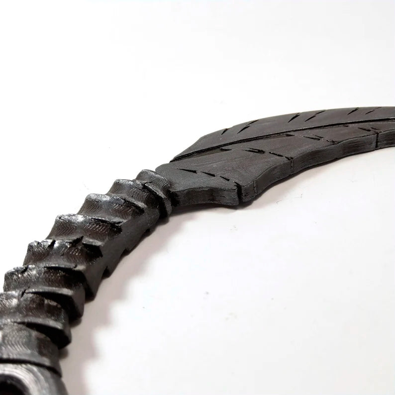 Mazikeen's Blade Daggers from Lucifer 2pcs black gray Handmade