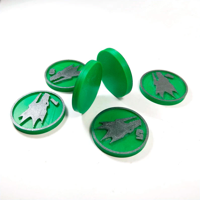 Warhammer 40k - Salamanders Objective Markers