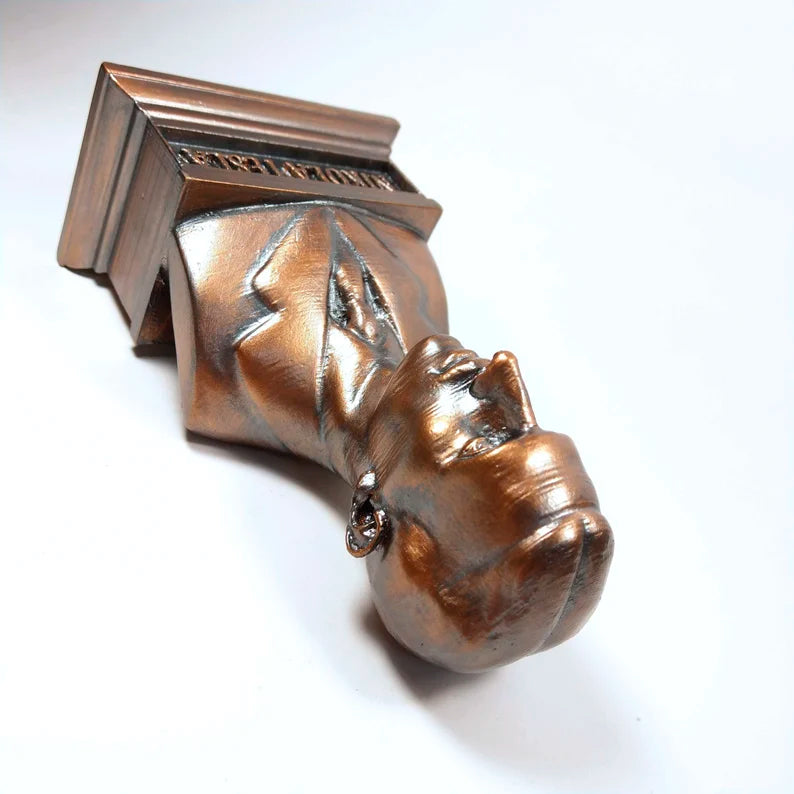 Nikola Tesla Bust Statue Sculpture Handmade