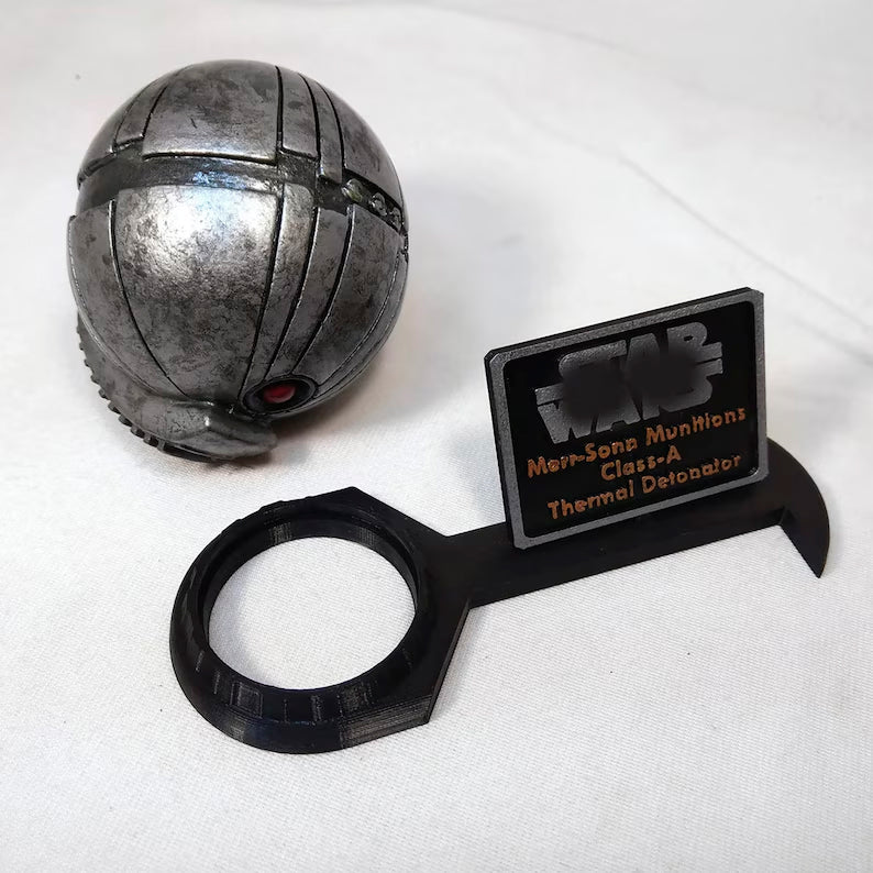 Thermal Detonator with stand Cosplay Prop Handmade