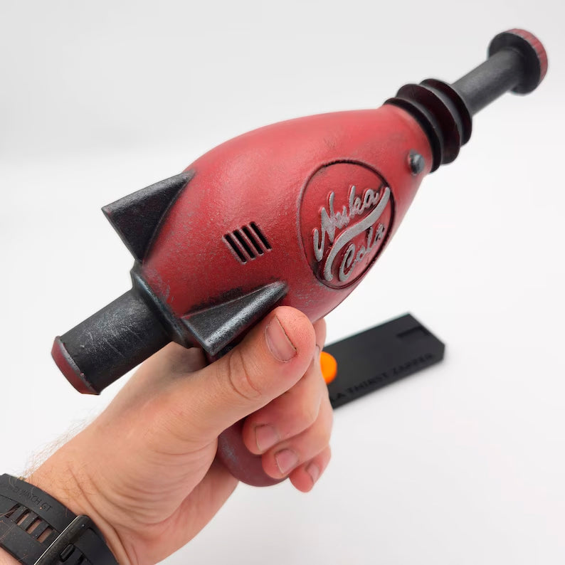 Nuka Cola Blaster Gun with stand Handmade