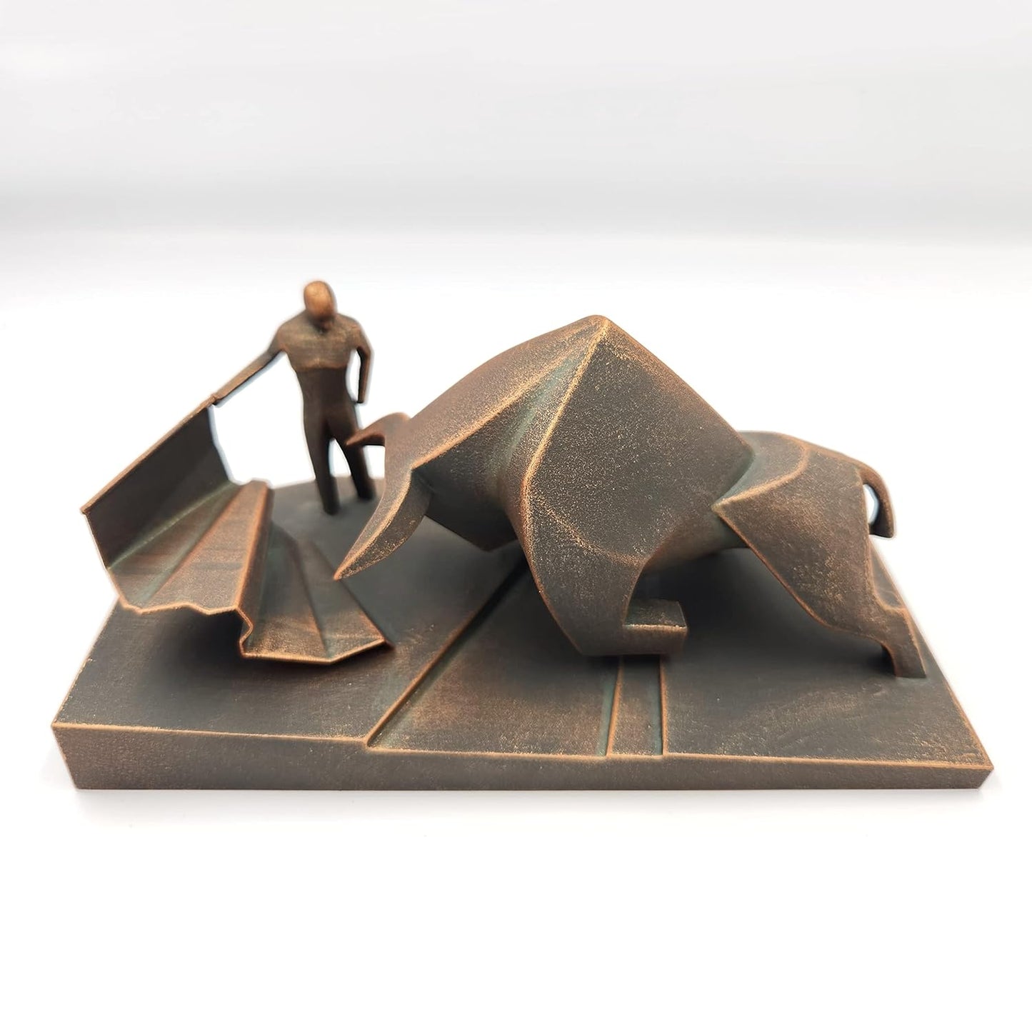 DUNE Bull fighting Statue Matador - Interior Decor Handmade