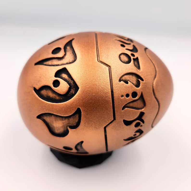 Handmade Jak and Daxter Precursor Orb with Stand