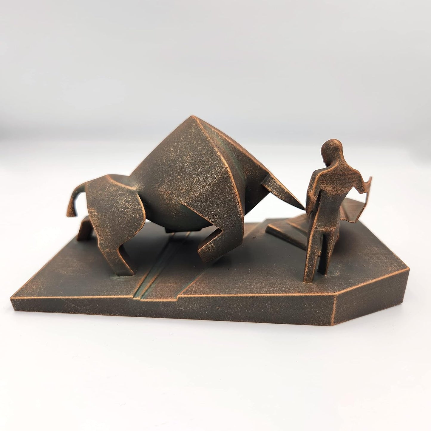 DUNE Bull fighting Statue Matador - Interior Decor Handmade