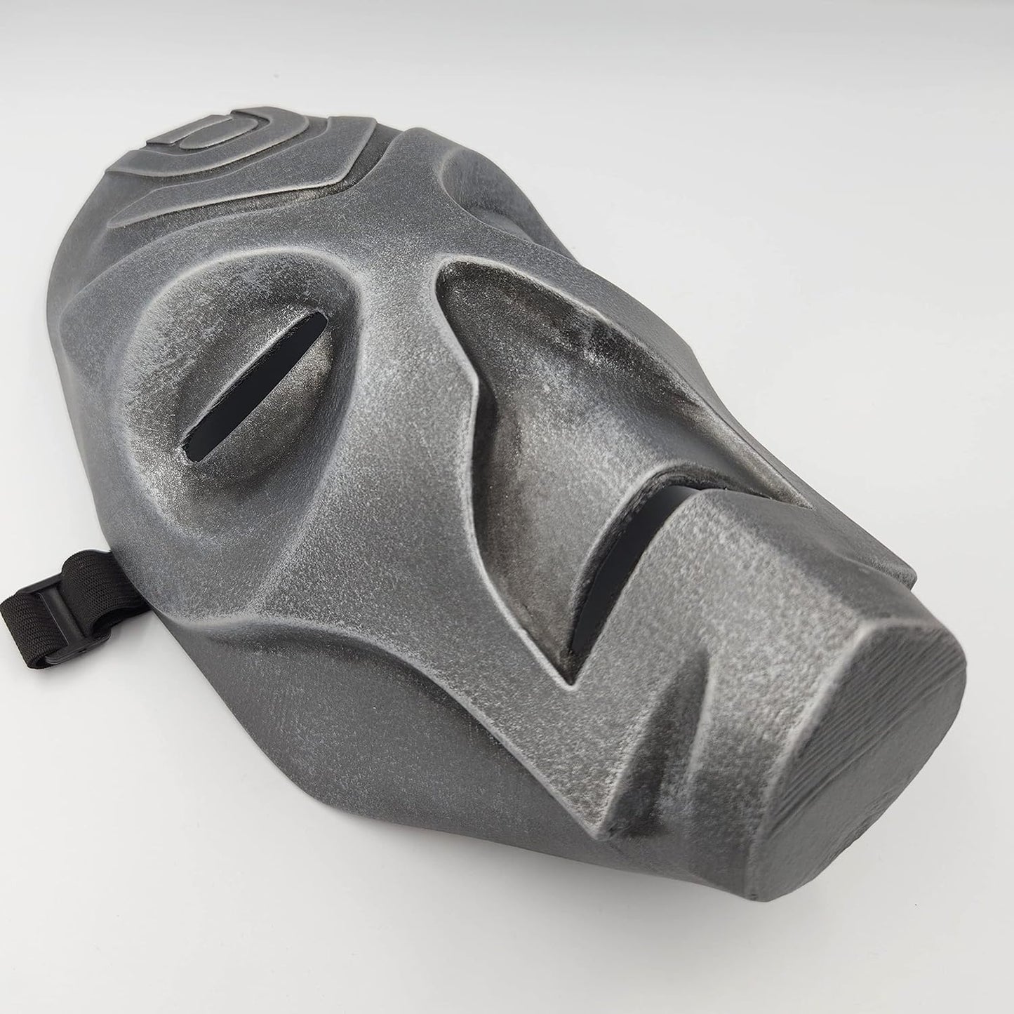 Dragon Priest Mask Gray Cosplay Handmade.