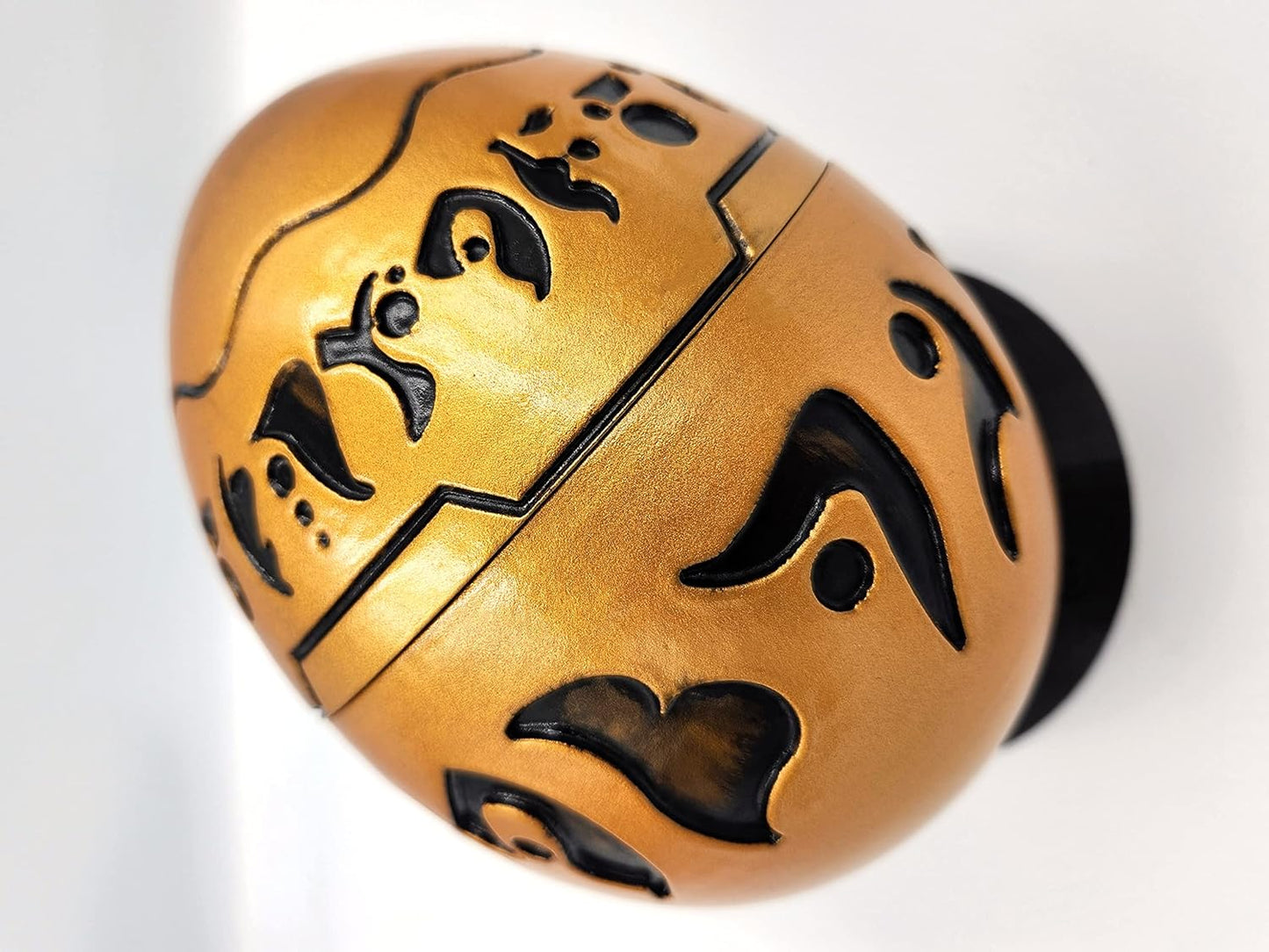 Handmade Gold Jak and Daxter Precursor Orb with Stand