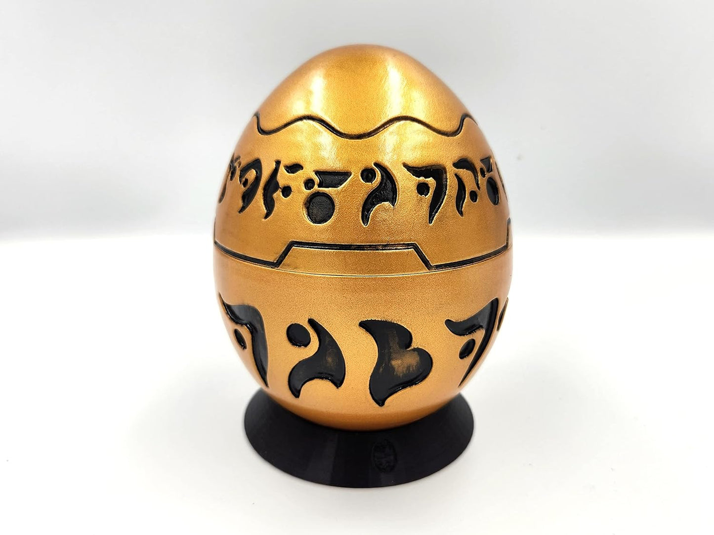Handmade Gold Jak and Daxter Precursor Orb with Stand