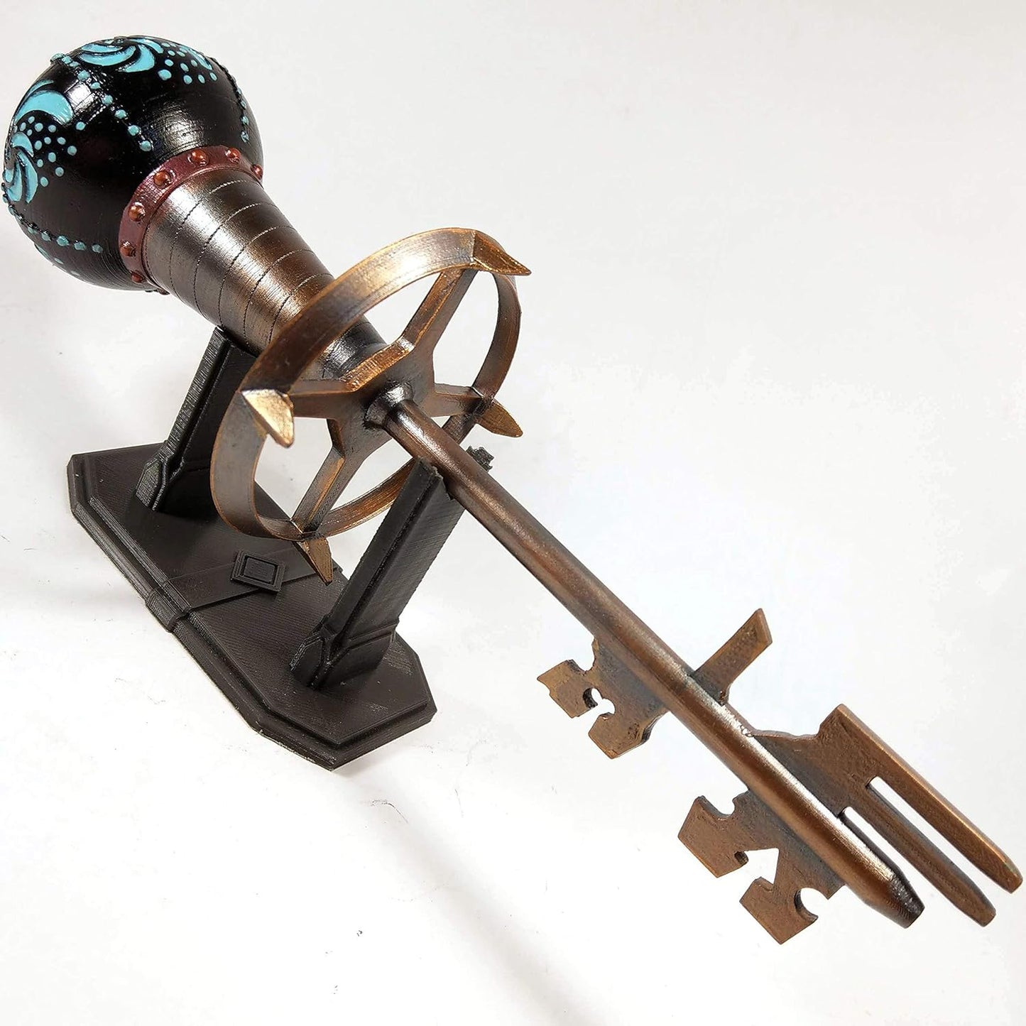 Handmade Skeleton Key Lockpick Thieves' Guild Quest gamer gift props cosplay game
