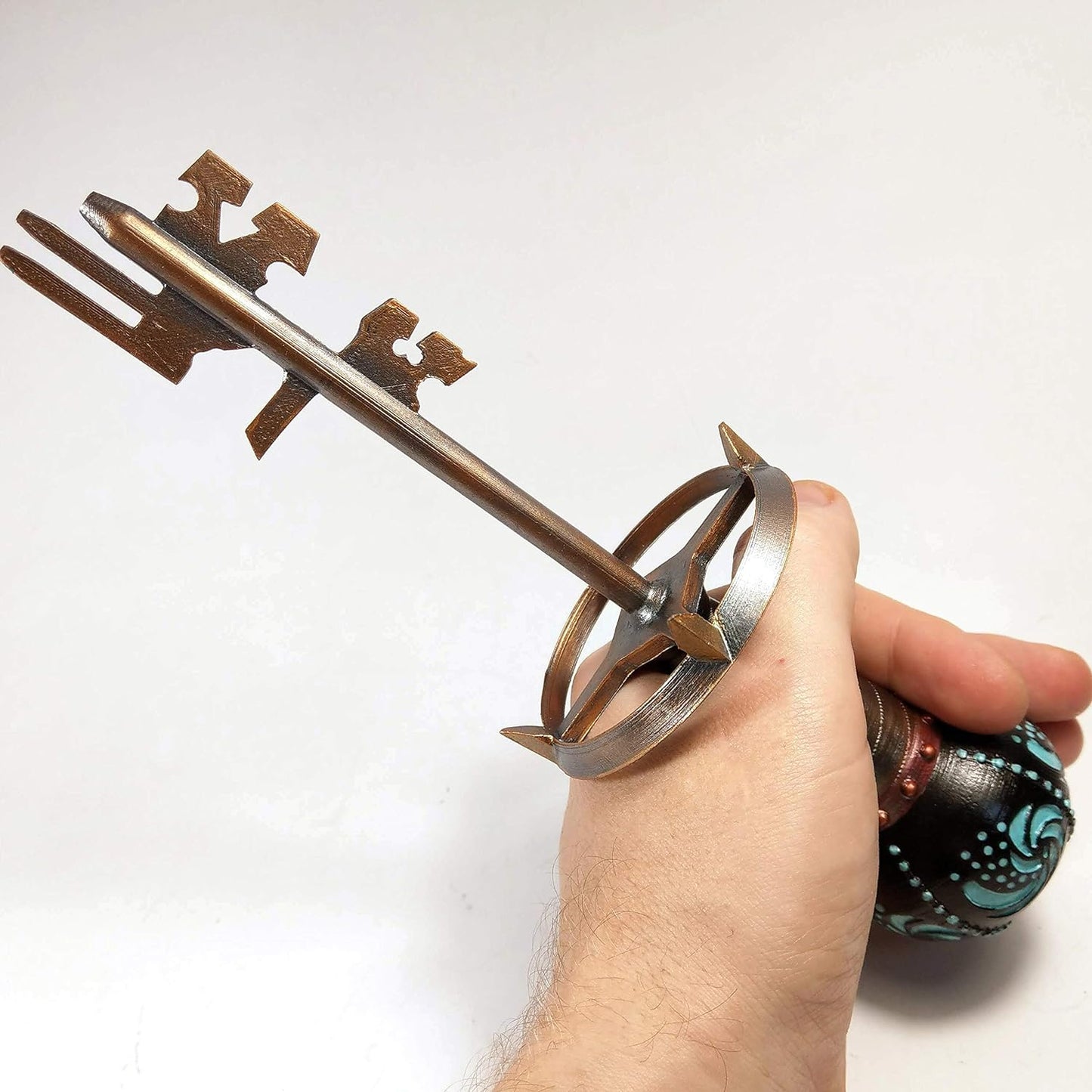 Handmade Skeleton Key Lockpick Thieves' Guild Quest gamer gift props cosplay game
