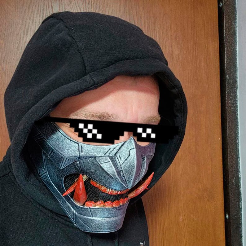 ONI Demon Mask Cosplay Handmade