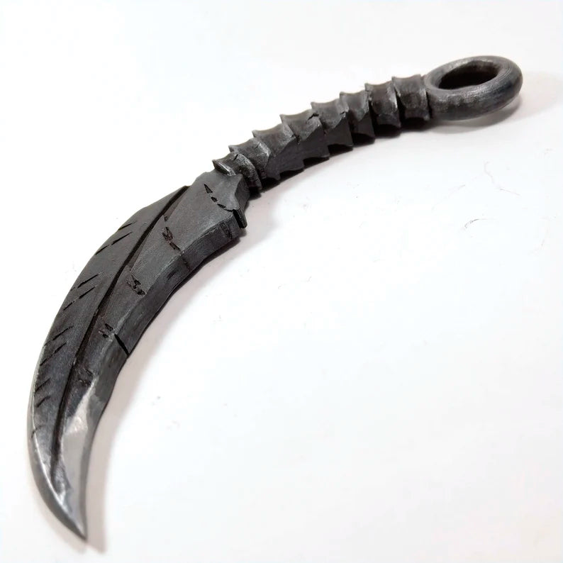 Mazikeen's Blade Daggers from Lucifer 2pcs black gray Handmade