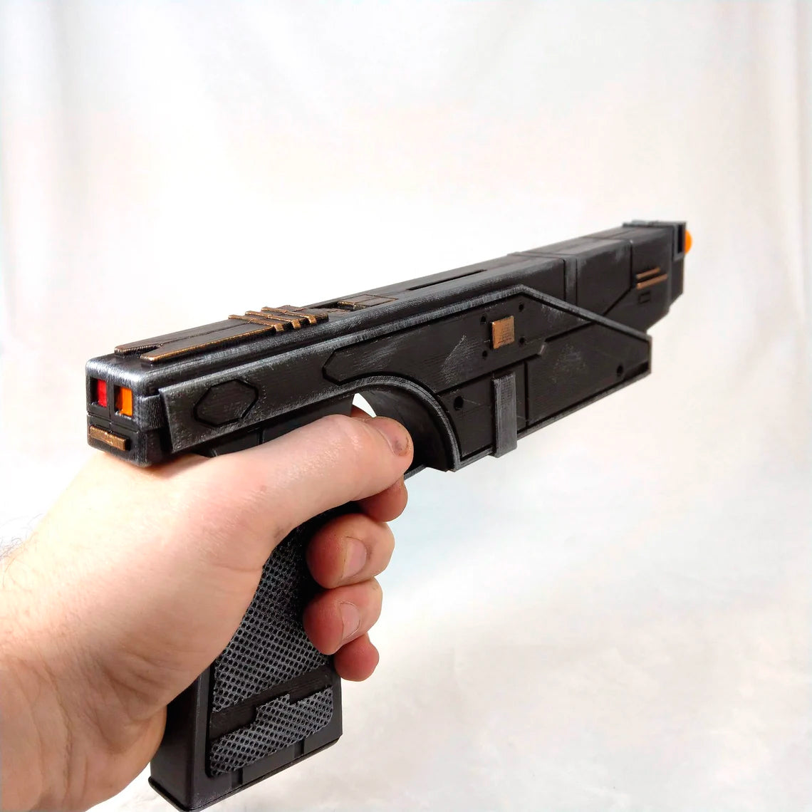 Westar 35 Bo Katan Kryze Blaster with Stand - Prop Cosplay Handmade