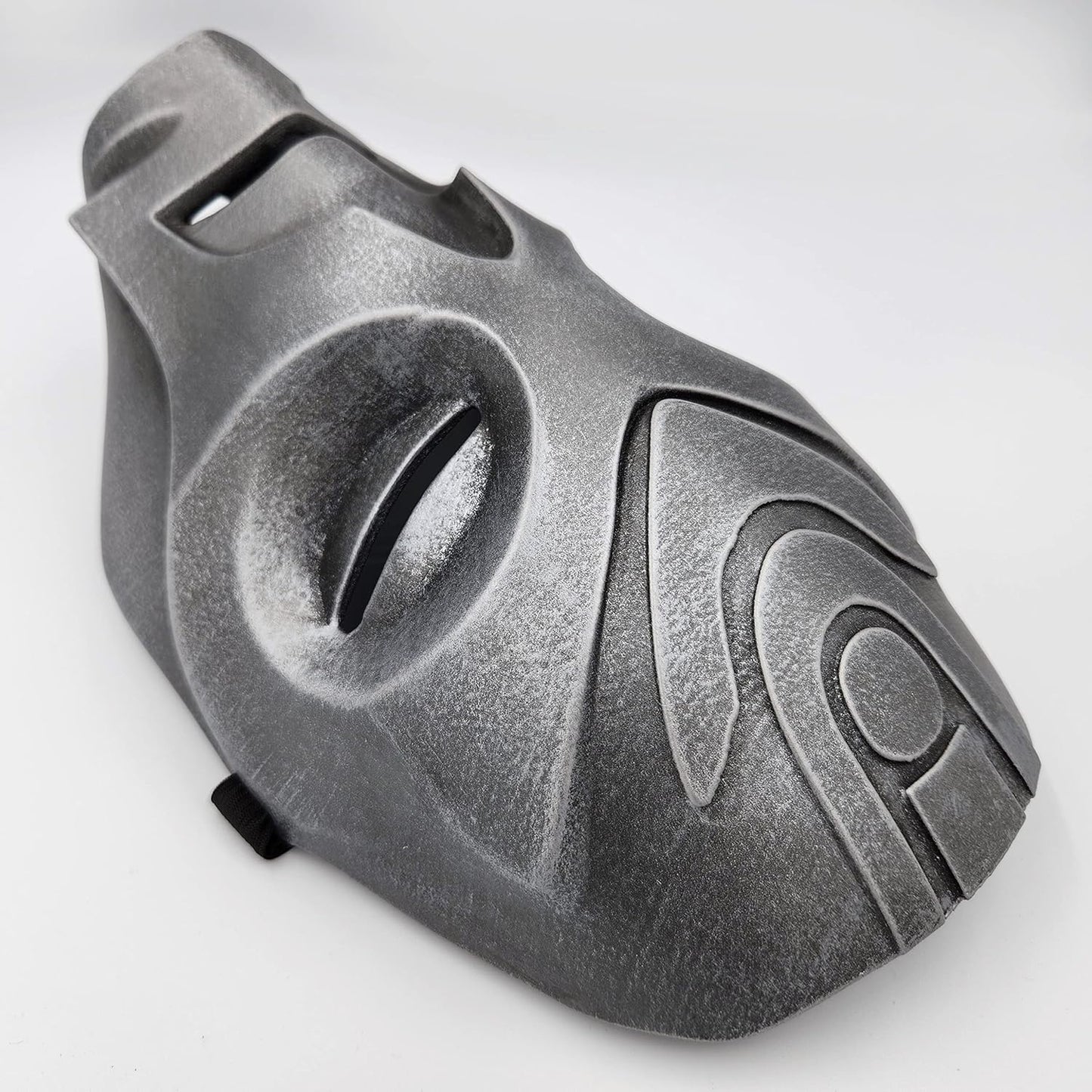 Dragon Priest Mask Gray Cosplay Handmade.