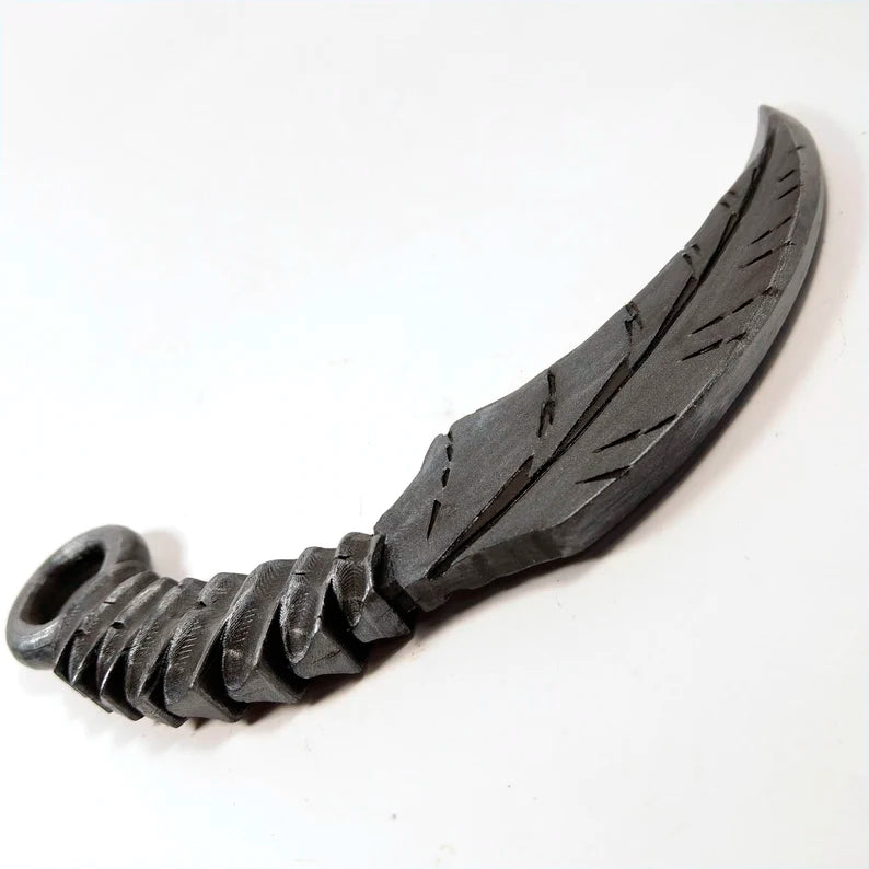 Mazikeen's Blade Daggers from Lucifer 2pcs black gray Handmade