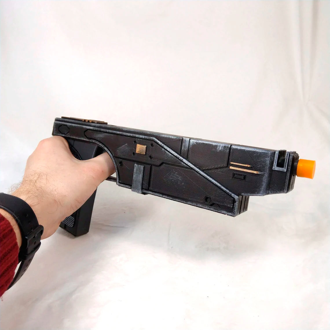 Westar 35 Bo Katan Kryze Blaster with Stand - Prop Cosplay Handmade