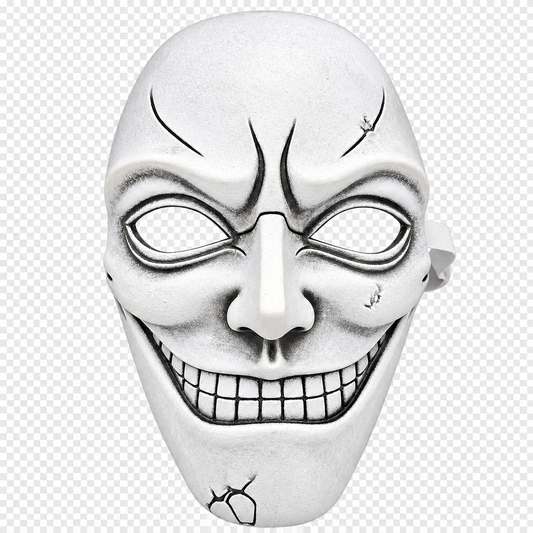 Creepy Cracked Smile Maniac Mask – Scary Horror Mask, Halloween Cosplay