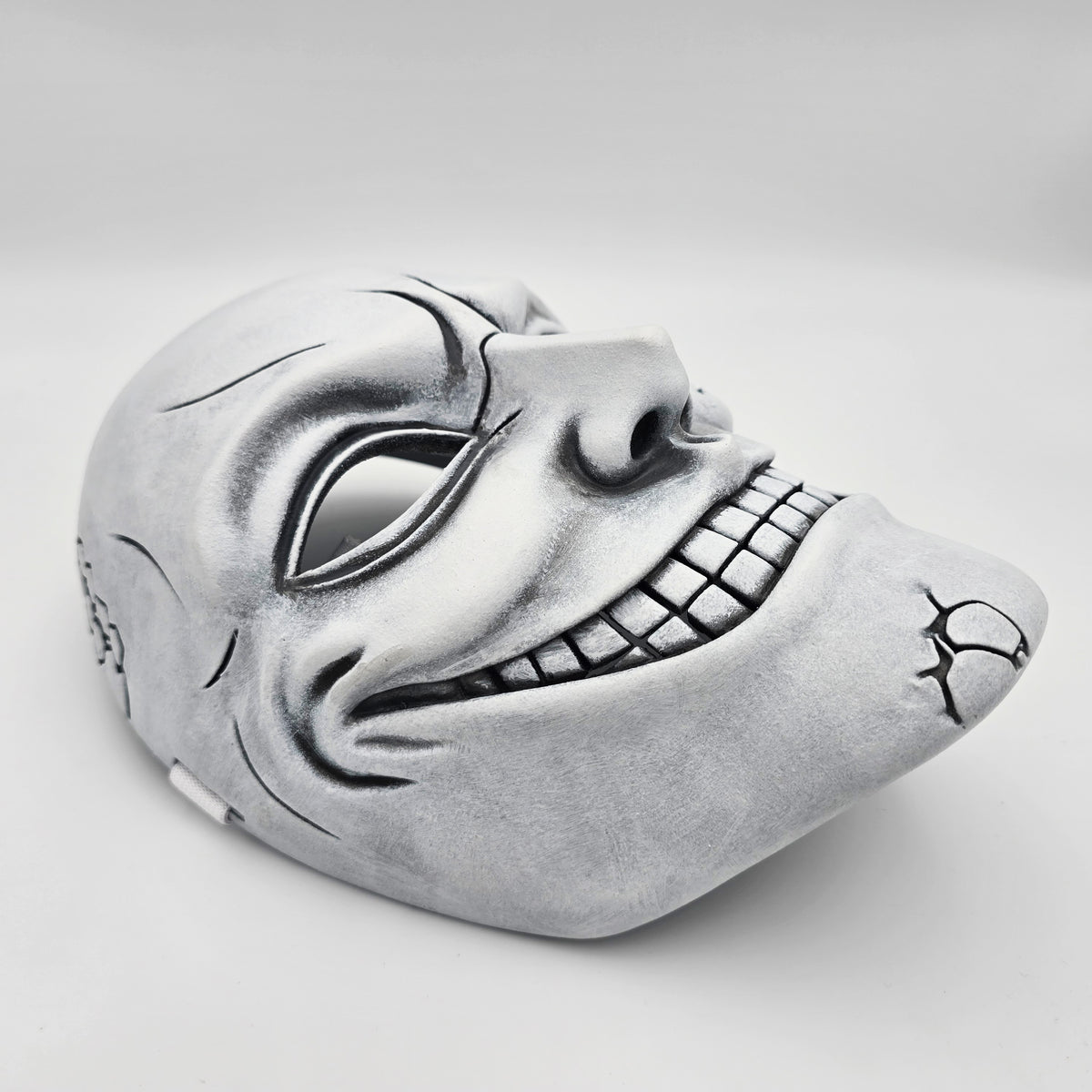 Creepy Cracked Smile Maniac Mask – Scary Horror Mask, Halloween Cosplay