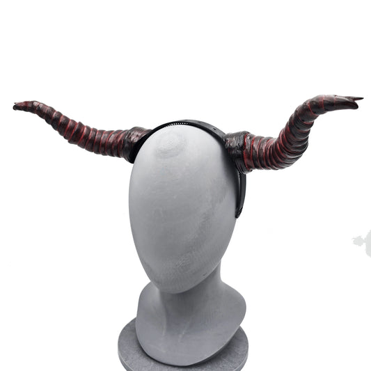 Beelzeboss Horns with headband cosplay accessories