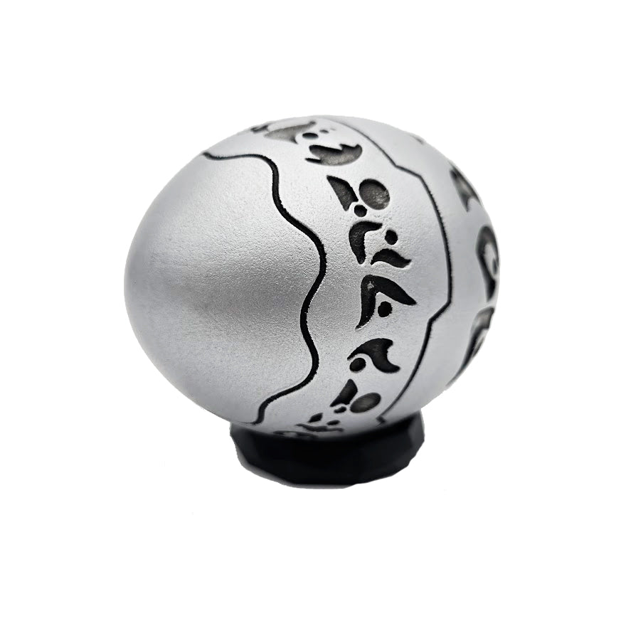 Precursor Orb Light Gray with Stand Handmade