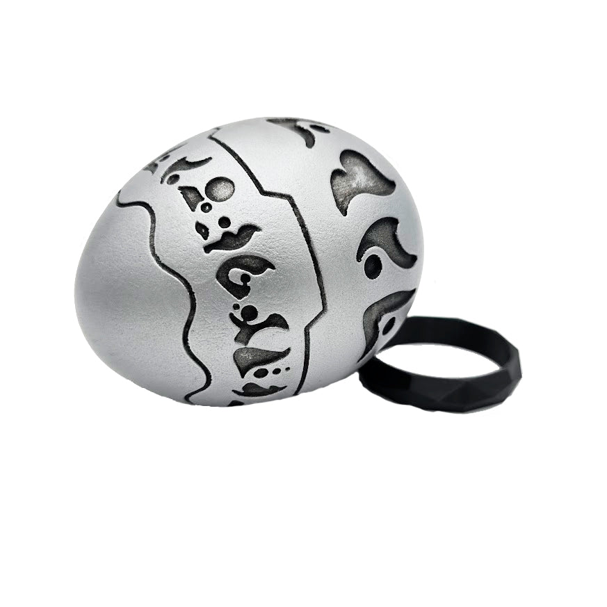 Precursor Orb Light Gray with Stand Handmade