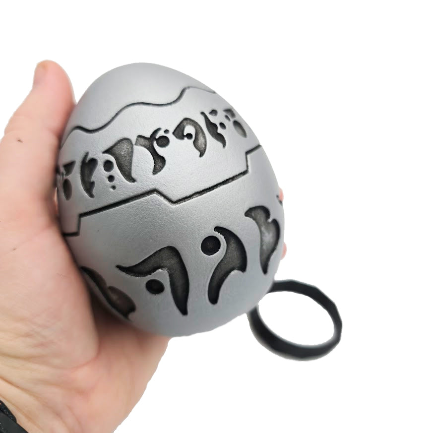 Precursor Orb Light Gray with Stand Handmade