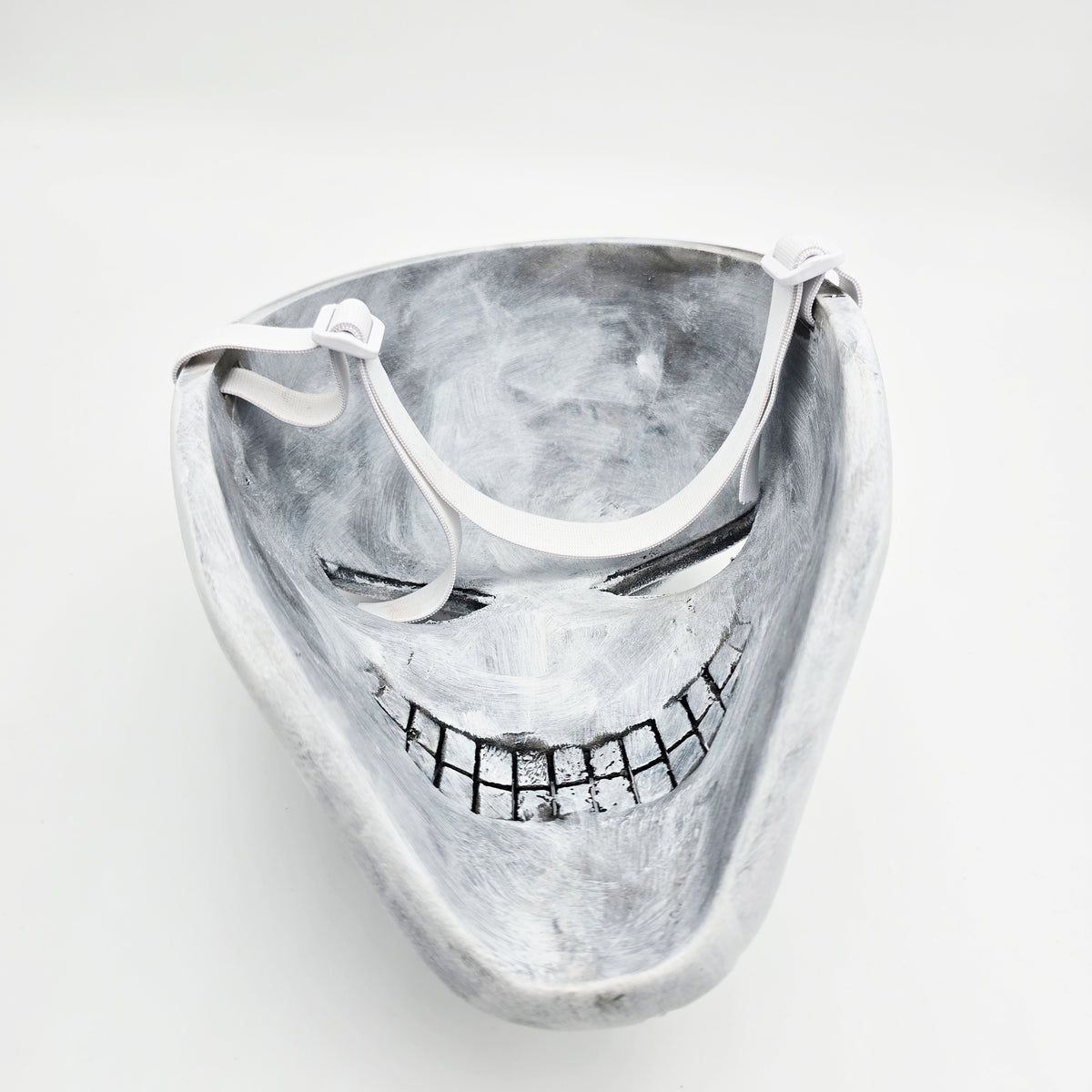 Creepy Cracked Smile Maniac Mask – Scary Horror Mask, Halloween Cosplay